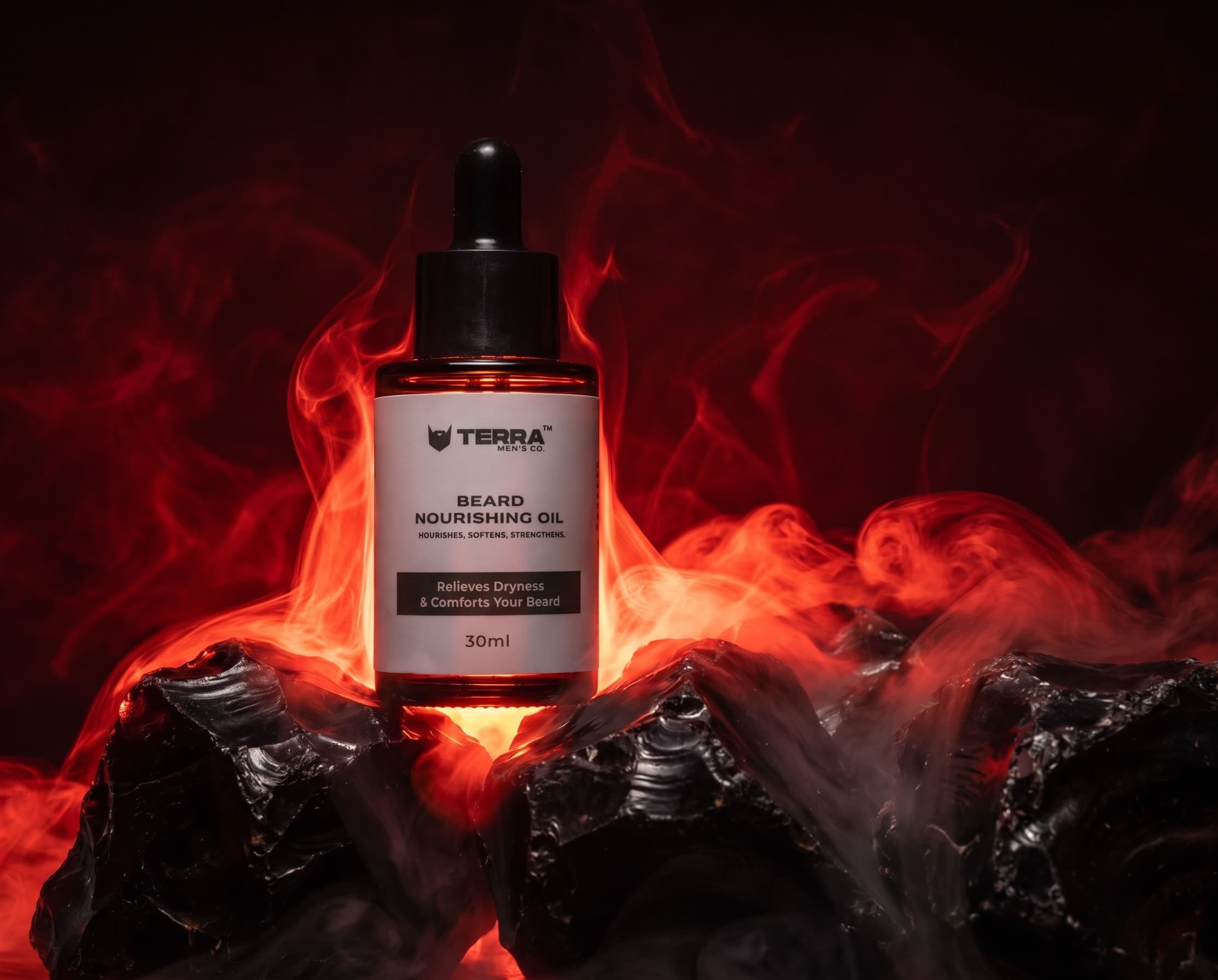 terra beard oil — alternate view